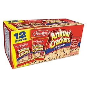 Stauffer's Animal Crackers Original, 1.5 oz (pack of 12), Net Weight 18 Oz