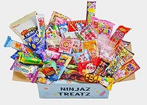 40 Japanese Candy & Snacks Box, Japanese Dagashi Sweets