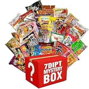 7DIPT Asian Instant Ramen Variety Bundle Care Package w/ Fortune Cookie & Chopsticks - (15 Pack Assorted, each different)